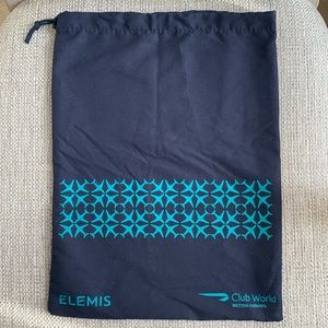 British Airways Club World Elemis Dust Amenity Wash Bag with Drawstring